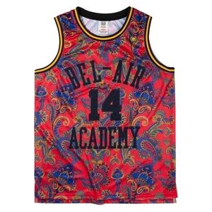 BEL AIR ACADEMY “SUMMER HOOPS COLLECTION” PAISLEY BASKETBALL JERSEY